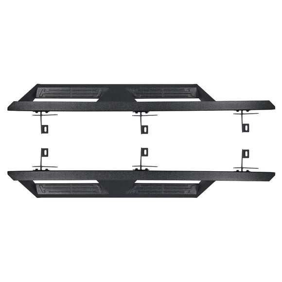 Running Boards Side Steps for 2021 - 2024 Ford Bronco 4 - Door, Heavy - Duty Steel - WeiSen - JTB - 001