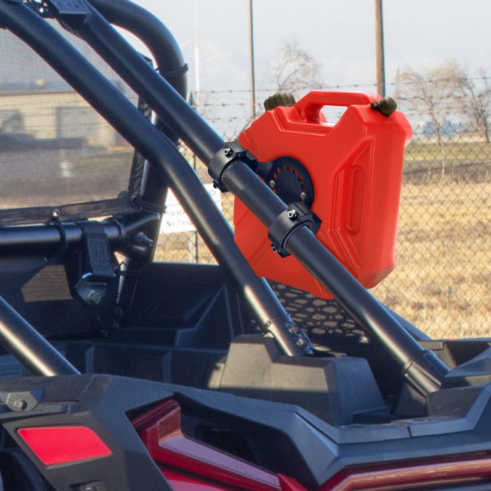 RZR Maverick Talon KRX1000 Pioneer Billet Aluminum Gas Water Tank Holder Mount - WeiSen - 80120015
