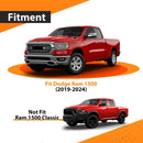 Solid Steel Tailgate Assist Shock Struts Lift Support for 2019+ Dodge Ram 1500 - WeiSen - 70303025