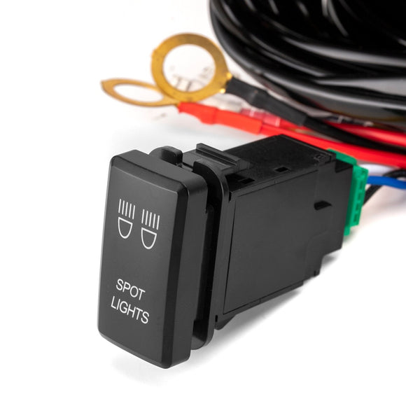 Spot Lights Push Button Switch Kit for 1998 - 2015 Toyota Land Cruiser Hilux Tacoma Highlander Tundra 4Runner Prado - WeiSen - 70203025