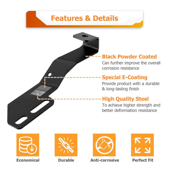 Subaru Crosstrek/Impreza/WRX/STI White&Amber Strobe 3.5 Inch LED Hood Hinge Ditch Light Pods w/ Wiring Harness Kit - WeiSen - 70104046+70201013