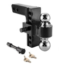 SUVs Pickups ATVs Trucks 6 Inch Drop Adjustable Trailer Hitch Ball Mount Fits 2" Receiver - WeiSen - 70304025