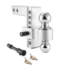 SUVs Pickups ATVs Trucks 6 Inch Drop Adjustable Trailer Hitch Ball Mount Fits 2" Receiver - WeiSen - 70304026