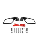 Tempered Glass Racing Side Rear View Mirrors Fit 2024 - 2025 Can Am Maverick R/R Max All Models - WeiSen - 80301048