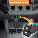 Toyota Tacoma 4Runner Tundra LED Backlight Dual Push Button Switch - WeiSen - 70204033