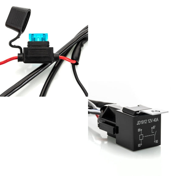 Toyota Tundra Tacoma 4Runner 16AWG LED Light Bar Push Button Switch Kit - WeiSen - 70203026