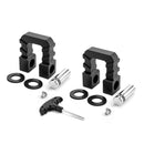 Universal Aluminum 68000lbs 3/4" D Ring Shackles with 7/8" Locking Pin for Off - Road Truck ATV UTV SUV - WeiSen - 70304034