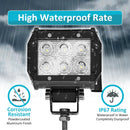 Universal Off - road ATV/UTV/Golf Cart 3" 18W LED Fog Lights Work Light Pods - WeiSen - 70201005