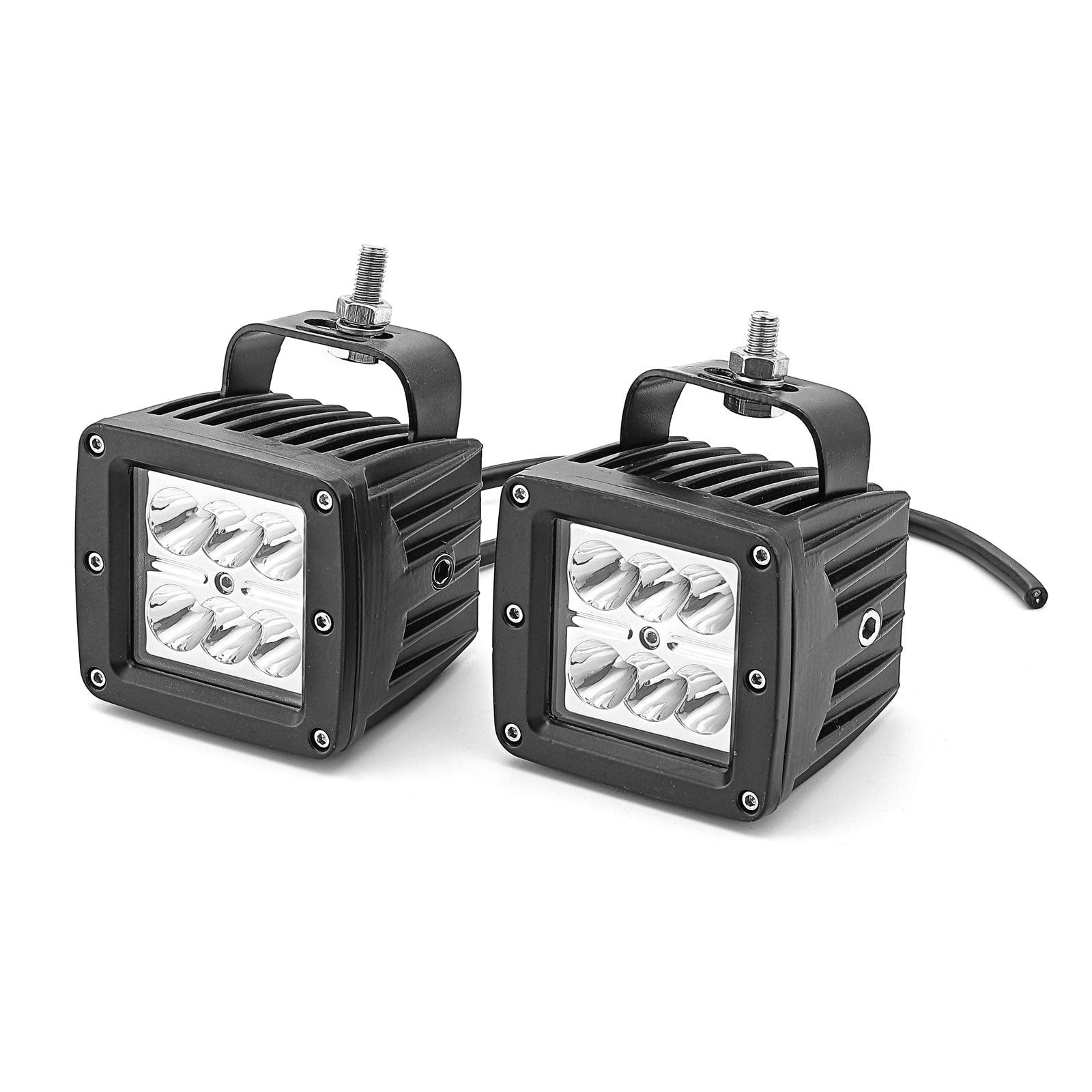 Universal Off-road ATV/UTV/Golf Cart 3" 24W LED Work Light Pods Fog Lights - Weisen