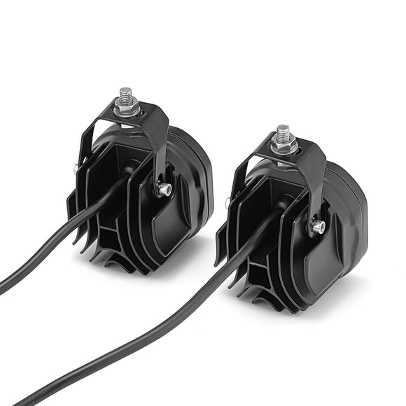 Universal Off - road ATV/UTV/Golf Cart 3" 40W LED Fog Lamp Work Light Pods - WeiSen - 70201006