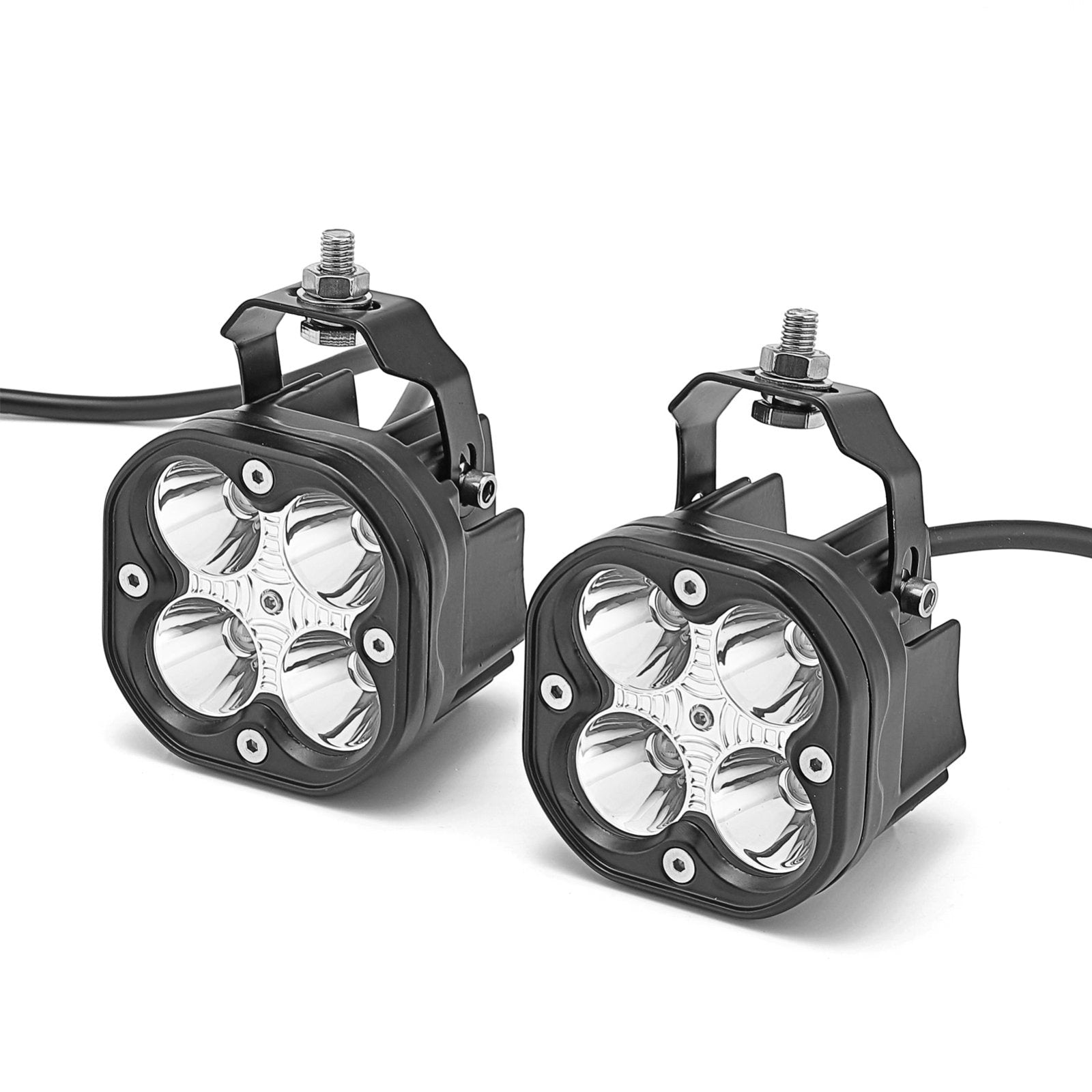 Universal Off-road ATV/UTV/Golf Cart 3" 40W LED Fog Lamp Work Light Pods - Weisen