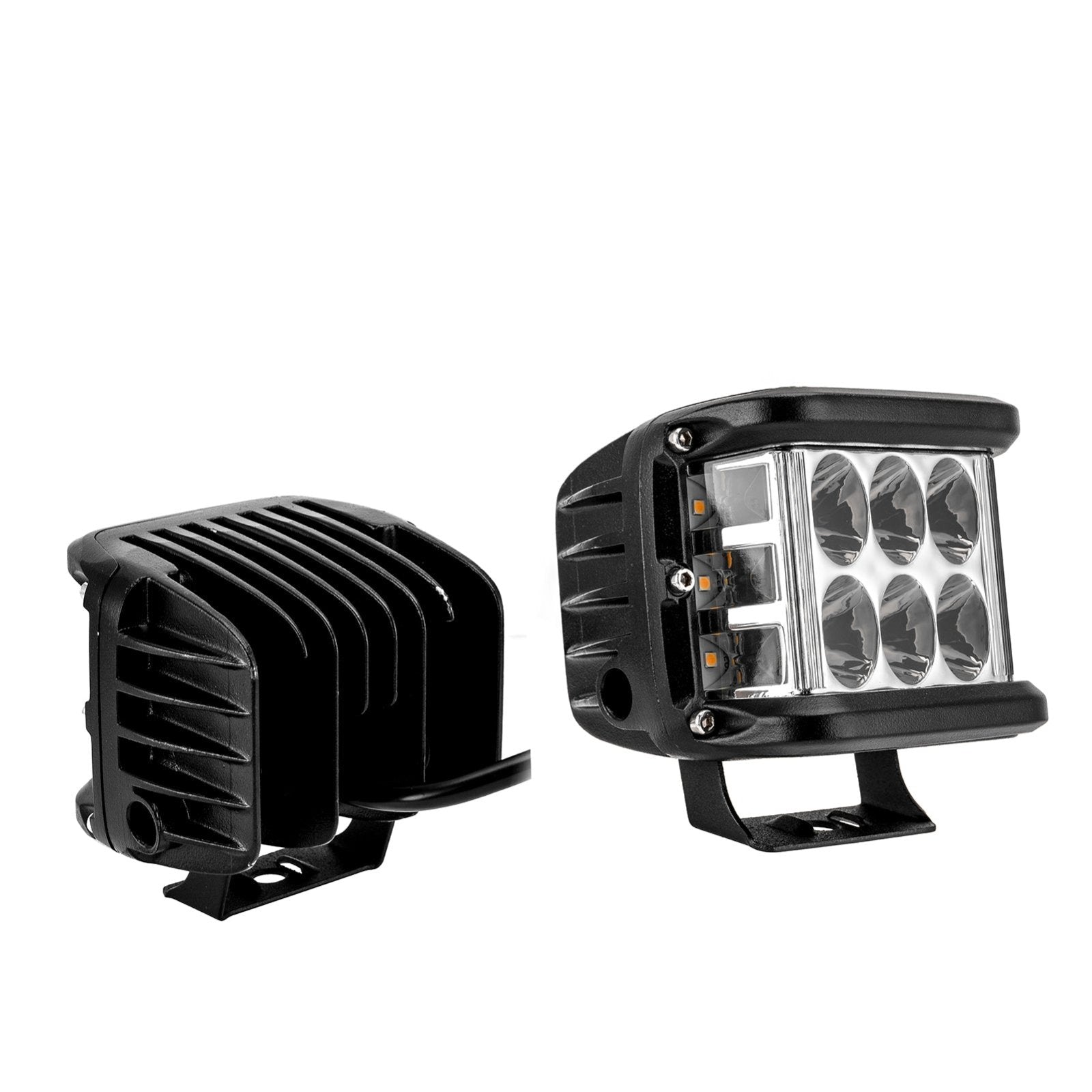 Universal Off - road ATV/UTV/Golf Cart 4" 60W LED Fog Lights Work Light Pods - Weisen