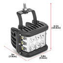 Universal Off - road ATV/UTV/Golf Cart 4" 60W LED Work Light Pods Fog Lights - WeiSen - 70201003