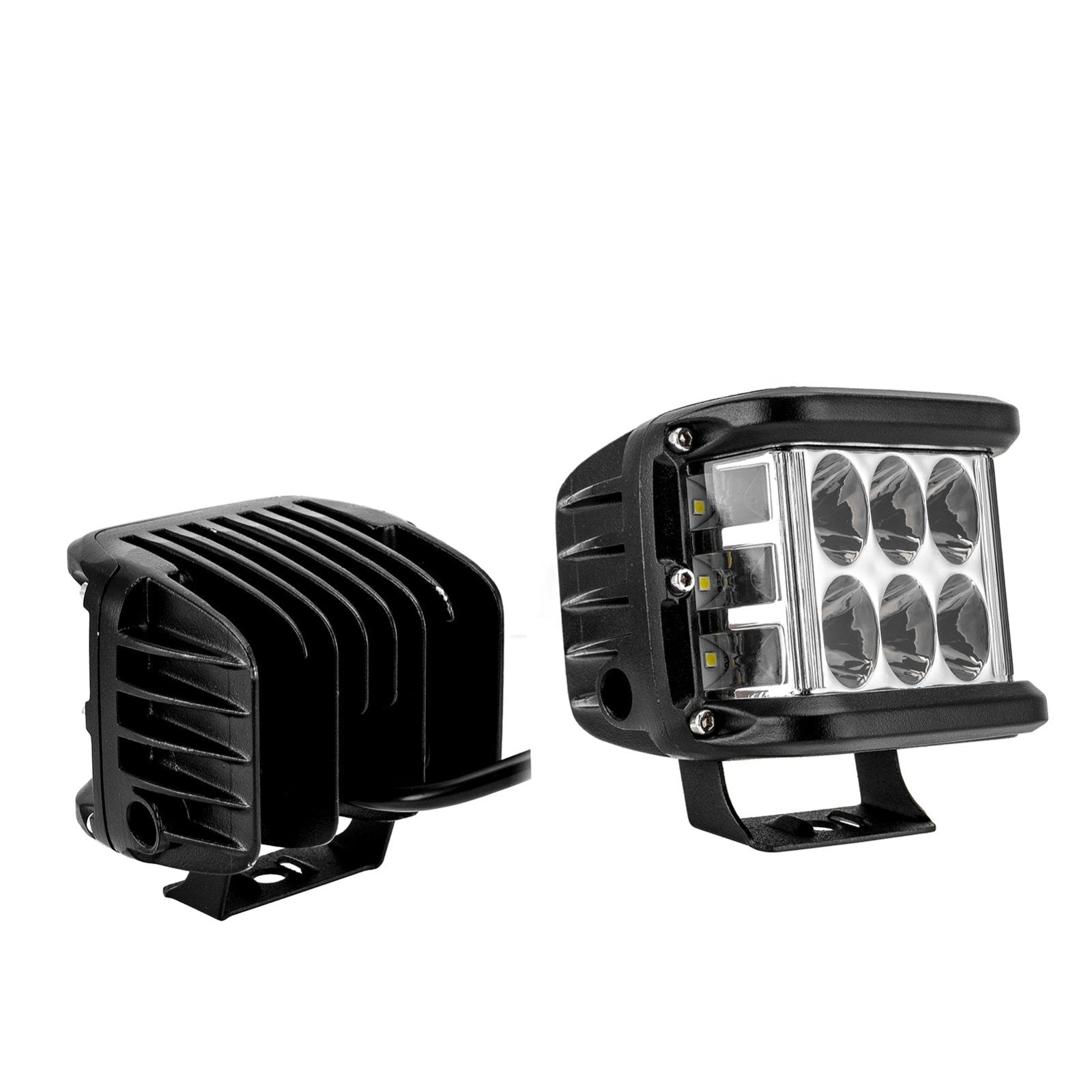 Universal Off - road ATV/UTV/Golf Cart 4" 60W LED Work Light Pods Fog Lights - Weisen