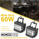 Universal Off - road ATV/UTV/Golf Cart 4" 60W LED Work Light Pods Fog Lights - WeiSen - 70201003