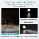 Universal Off - road ATV/UTV/Golf Cart 5" 24W LED Work Light Pods Fog Lights - WeiSen - 70201002