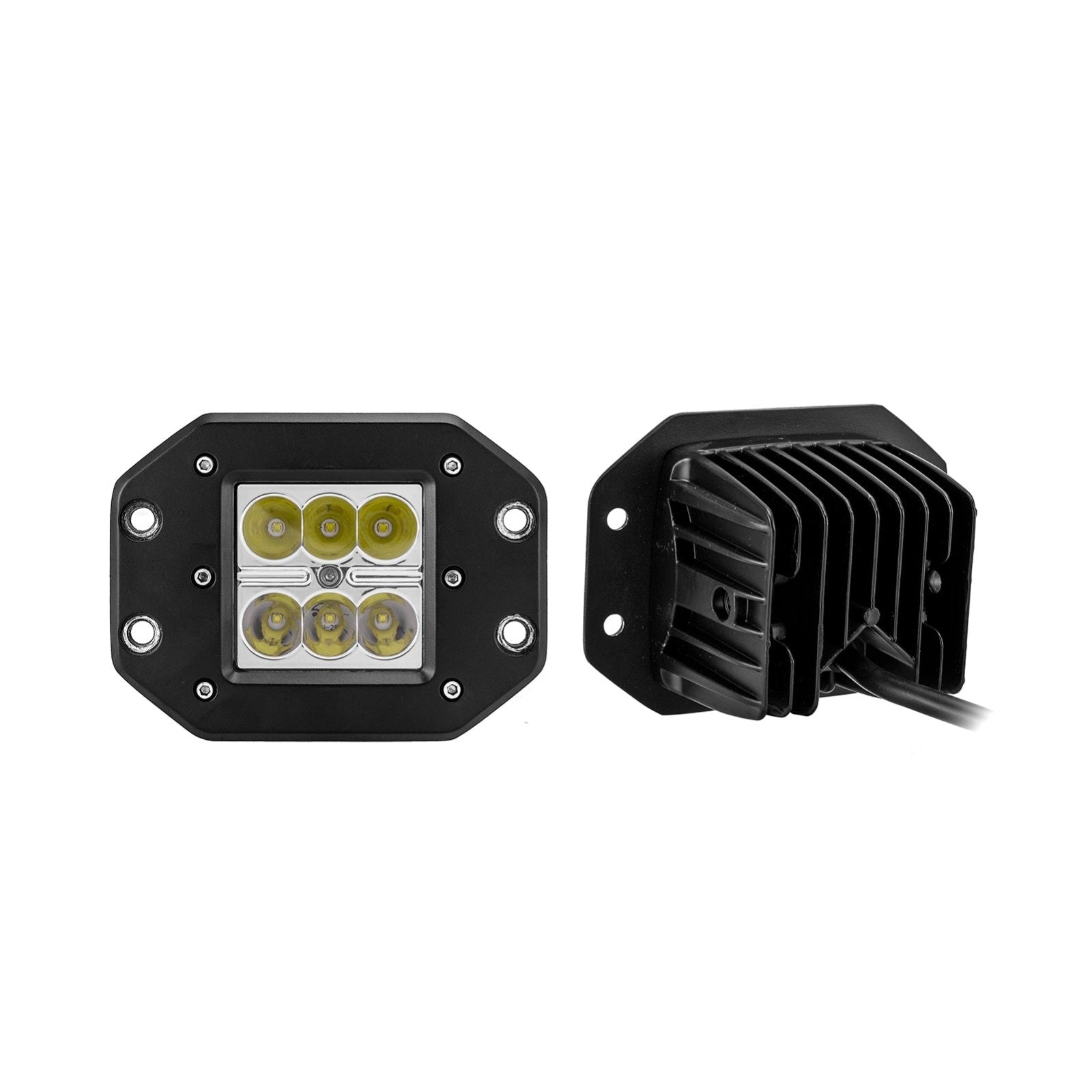 Universal Off - road ATV/UTV/Golf Cart 5" 24W LED Work Light Pods Fog Lights - Weisen