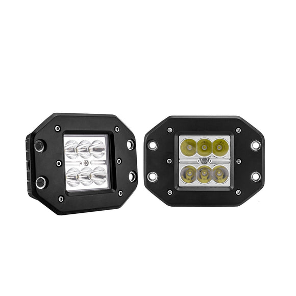 Universal Off - road ATV/UTV/Golf Cart 5" 24W LED Work Light Pods Fog Lights - WeiSen - 70201002