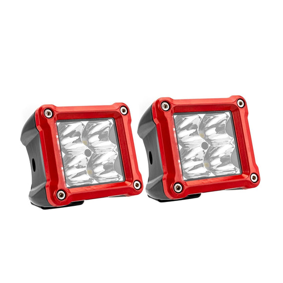 Universal Pickups Trucks Off - road ATV UTV Golf Cart 30° Spot Beam IP67 3" 40W LED Light Pods - WeiSen - 70201008