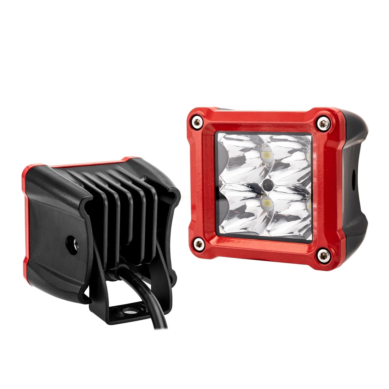 Universal Pickups Trucks Off - road ATV UTV Golf Cart 30° Spot Beam IP67 3" 40W LED Light Pods - Weisen