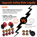 Universal Street - Legal Turn Signal & Horn Wiring Harness Kit for UTVs/SxS RZR/Ranger/Maverick X3/Defender/Pioneer/Talon - WeiSen - 80206036