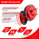 Universal UTV SxS Turn Signal and Horn Kit, 4 Amber & 4 Red LED Lights with 4 - Button Switch - WeiSen - 80206037