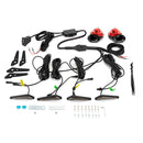 Universal UTV Turn Signal and Horn Kit for Polaris RZR/Ranger, Can - Am Maverick X3/Defender, SxS, Golf Carts - WeiSen - 80202007