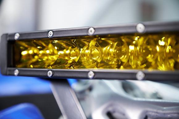 UTV 12" Amber Single - row Straight Hood Light Bar Kit for 2017 - 2025 Can Am Maverick X3 / X3 Max - WeiSen - 8012000702