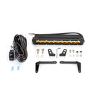 UTV 12" Amber Single - row Straight Hood Light Bar Kit for 2017 - 2025 Can Am Maverick X3 / X3 Max - WeiSen - 8012000702