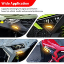 UTV Amber LED Lights Street Legal Turn Signal and Horn Kit Compatible with Polaris General/Ranger/RZR/Xpedition Models - WeiSen - 80202008