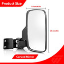UTV High Definition Side Mirrors for 2017-2022 Polaris Ranger 500 570 with Lock & Ride PRO-FIT Cab Models - WeiSen - 80301052