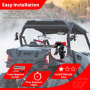 UTV Roll Cage Whip Light Mount Bracket for 2023 - 2026 CFMOTO ZFORCE 800 Trail (G2) / 950 Trail (G2) / 950 Sport - WeiSen - 80109006