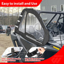 UTV Soft Window Enclosures for 2020 - 2025 Polaris RZR PRO XP & 2022 - 2024 Polaris RZR Turbo R - WeiSen - 80307022