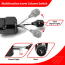 UTV Universal Turn Signal and Horn Kit for Polaris Can - Am Honda Kawasaki Yamaha, 4 Amber LED Lights with Lever Switch - WeiSen - 80202009