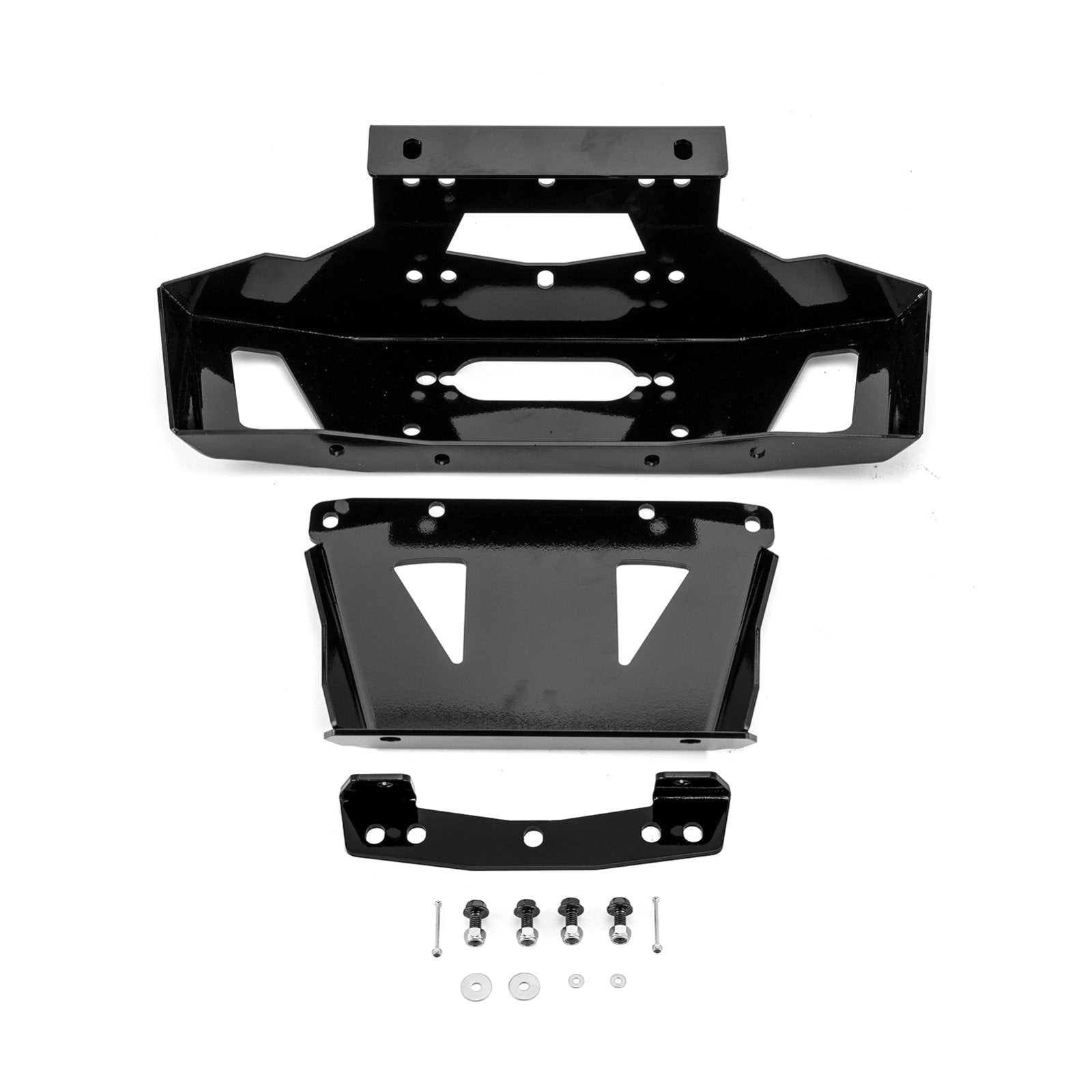 UTV Winch Mounting Bracket for Polaris RZR XP 1000/XP 4 1000 (2024 - Current), Heavy - Duty Steel - WeiSen - 80106041