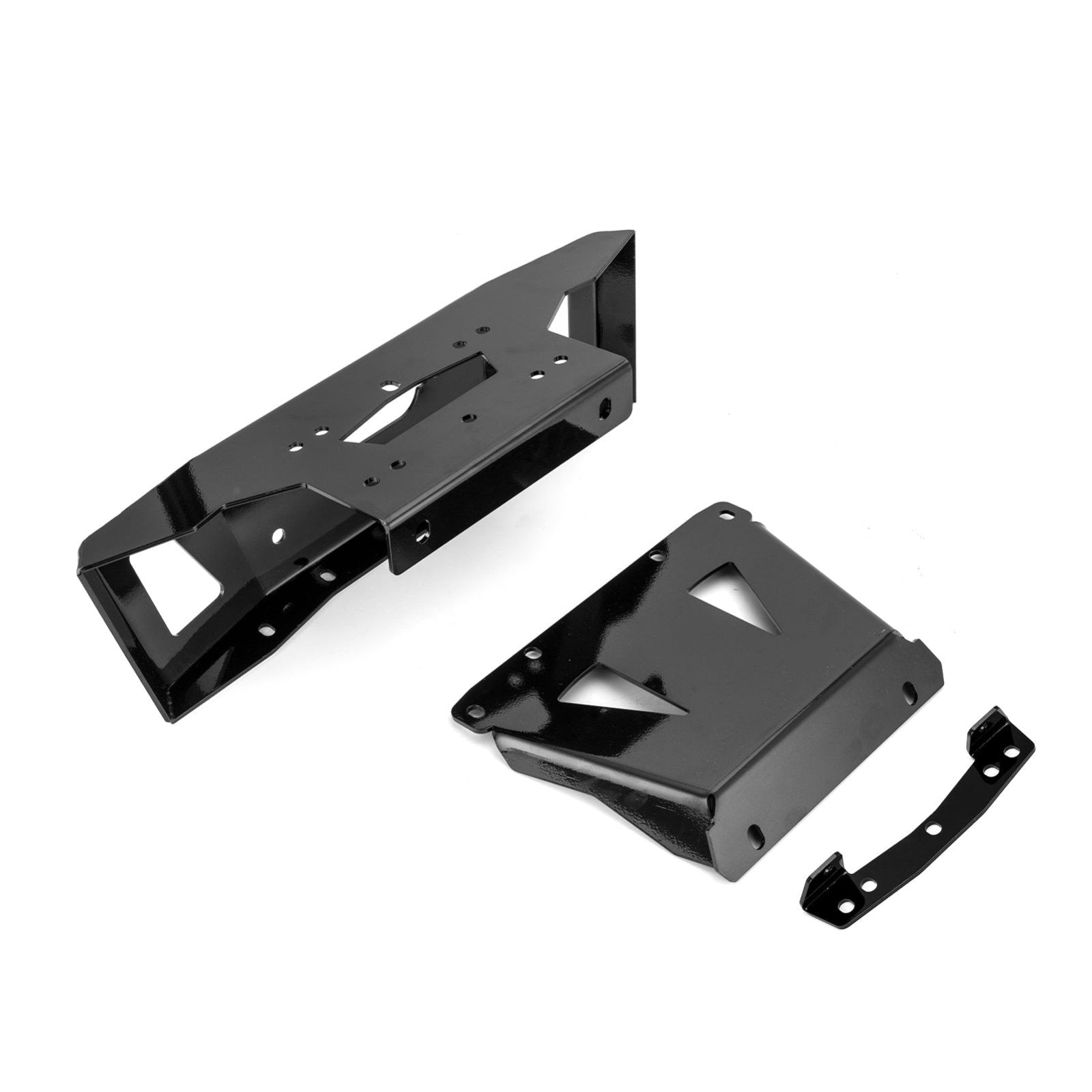 UTV Winch Mounting Bracket for Polaris RZR XP 1000/XP 4 1000 (2024 - Current), Heavy - Duty Steel - Weisen