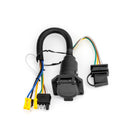 Vehicle - Side 4 - Way Flat to 7 - Way RV Blade and 4 - Way Flat Female End Trailer Wiring Adapter - WeiSen - 70206041