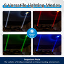 Whipless RGBW LED Whip Light w/1.5 - 2" Round Tube Clamp | Wireless Remote Control | 9 Modes | Waterproof | for ATV UTV Truck Jeep SUV Golf Cart - WeiSen - 80204019