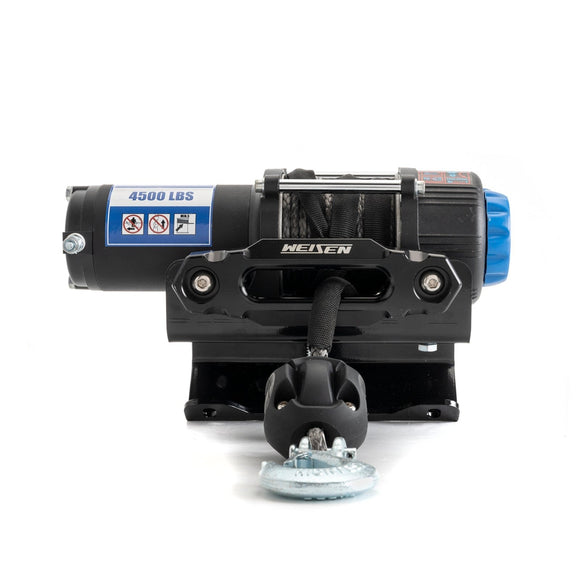 Wireless Remote Control UTV 4500lb 12V Electric Winch Kit for Can Am Defender HD5/HD7/HD8/HD9/HD10/MAX HD7/MAX HD8/MAX HD9/MAX HD10/6x6 (All)/PRO(All) - WeiSen - 80310052