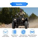 Yamaha Kawasak Suzuki Honda ATV 2x 2" Aluminum Billet Wheel Spacers - WeiSen - 80403033