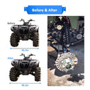 Yamaha Kawasak Suzuki Honda ATV 2x 2" Aluminum Billet Wheel Spacers - WeiSen - 80403033