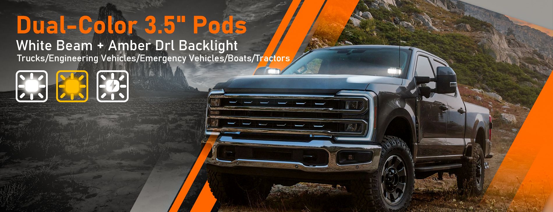 Weisen offroad ditch light