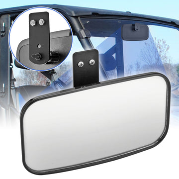 2017-2023 Polaris Ranger 500 900 S XP Pro-fit Cage Large Rearview Center Mirror - Weisen