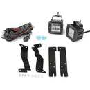 Ford F250 F350 Super Duty 24W LED Light Pod Side Pillar Hood Mount Kits - WeiSen - ZT174+LED001+WI001