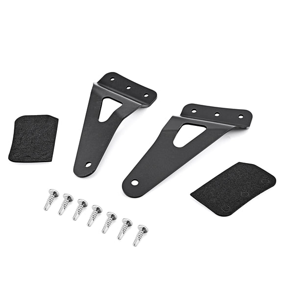 1999 - 2006 Chevy Silverado GMC Sierra 52" Upper Windshield LED Light Bar Mount Brackets - WeiSen - 70101029