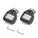 Offroad 2x 4Inch 18W LED Cube Pods Work Light Bar Spot Beam Driving Fog - WeiSen - LED003
