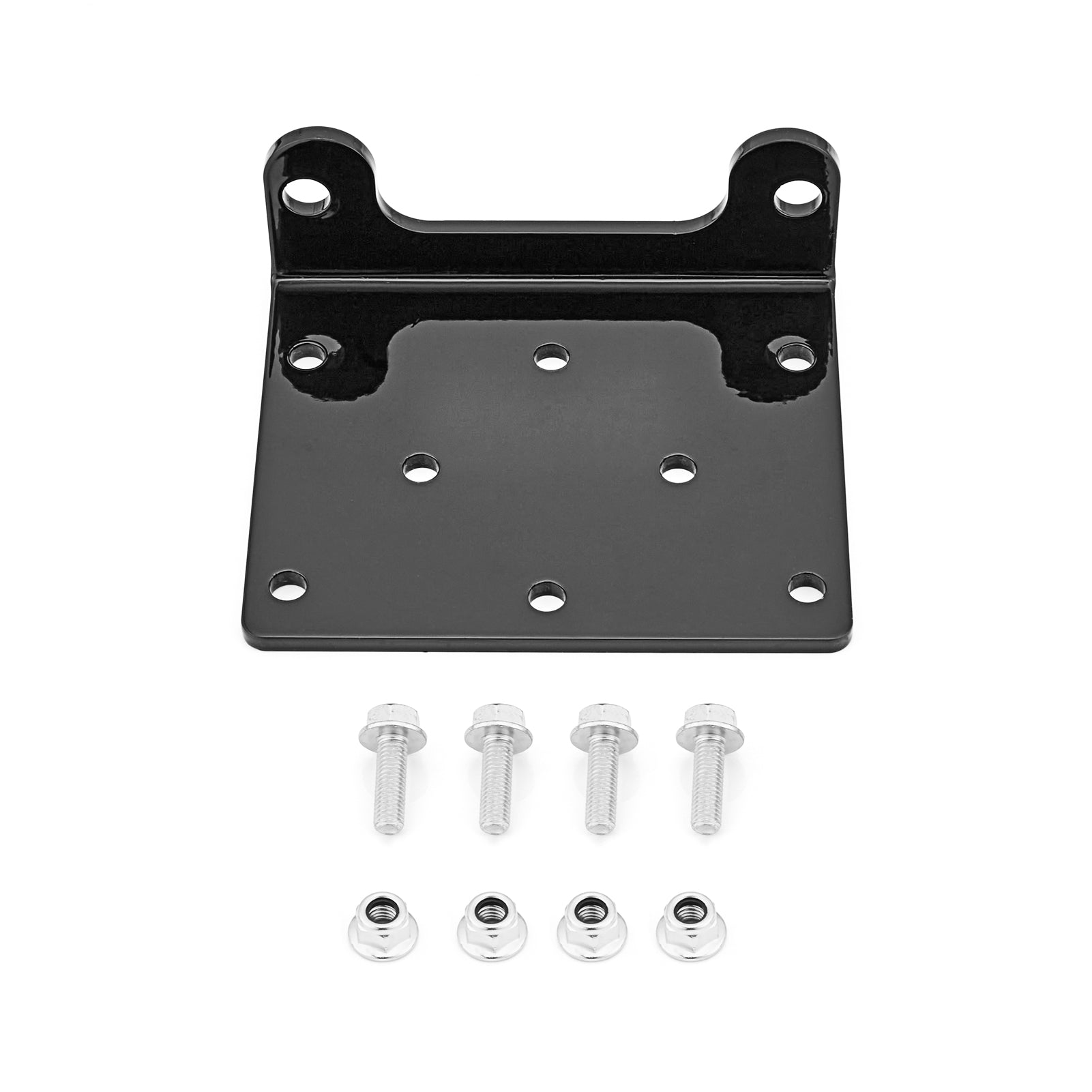 2019-2024 Kawasaki Mule PRO MX KAF700 UTV Front Bumper Winch Mount Plate Kit