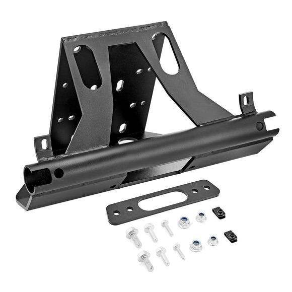 2017 - 2024 Can - Am Maverick X3/X3 Max Front Bumper Winch Heavy Mount Plate Kit - WeiSen - 80106006