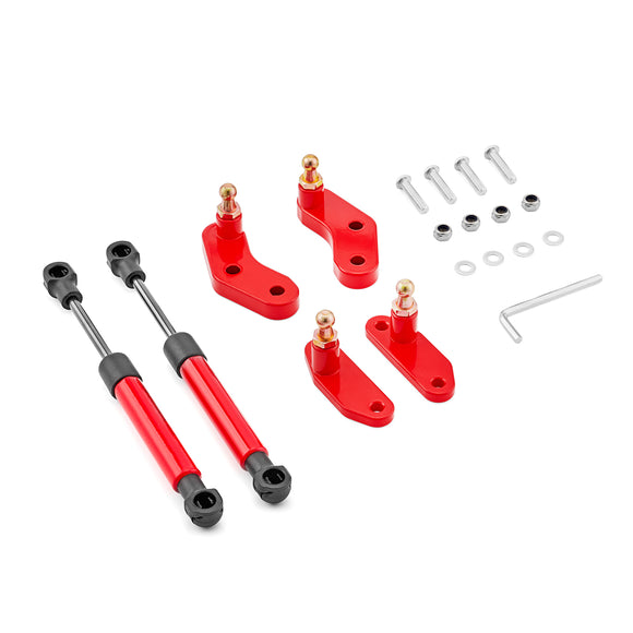 2017-2025 Can Am Maverick X3 / X3 MAX Anodized Red Aluminium Door Opener Kit