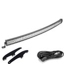 Toyota Tundra 52” Curved LED Light Bar Windshield Roof Bracket Wire Kit - WeiSen - ZT127+LED013+WI001 - A